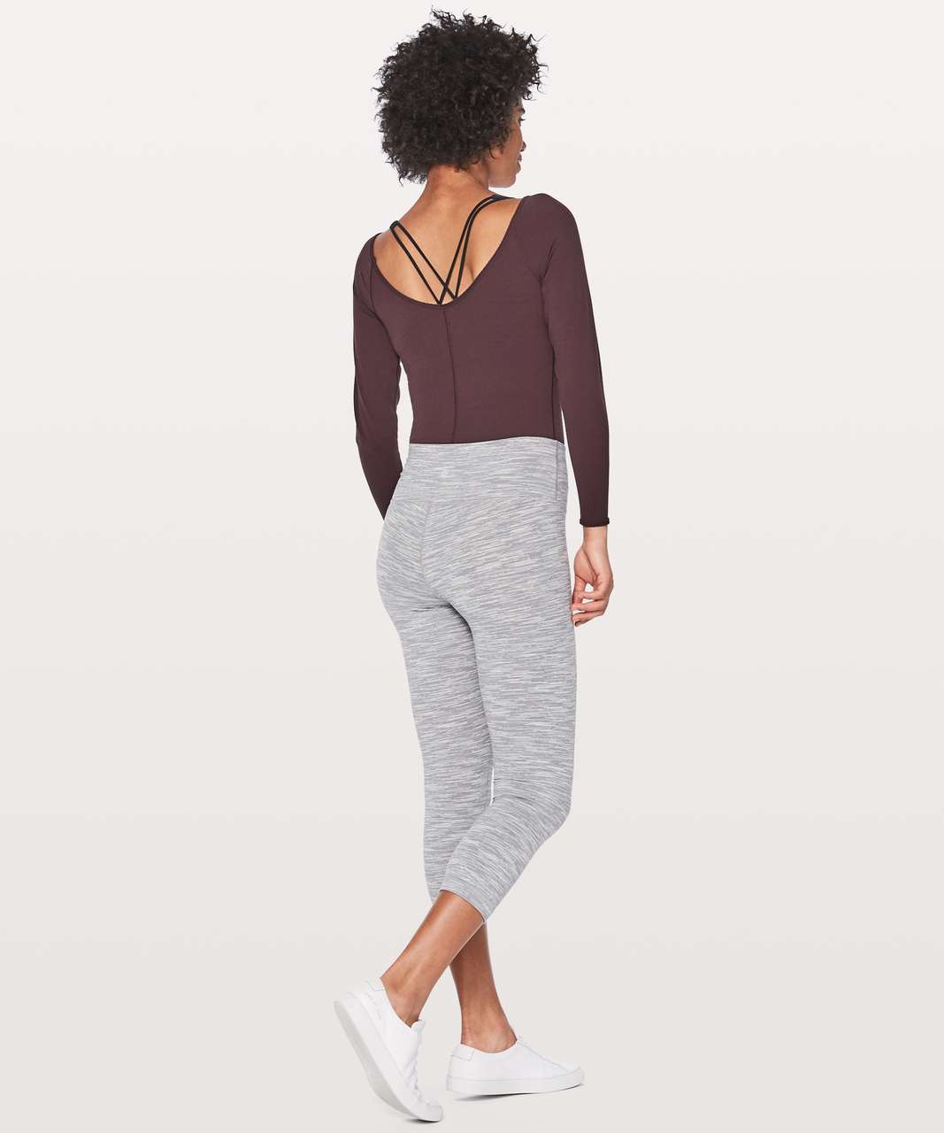 Lululemon Full Freedom Bodysuit - Black Cherry