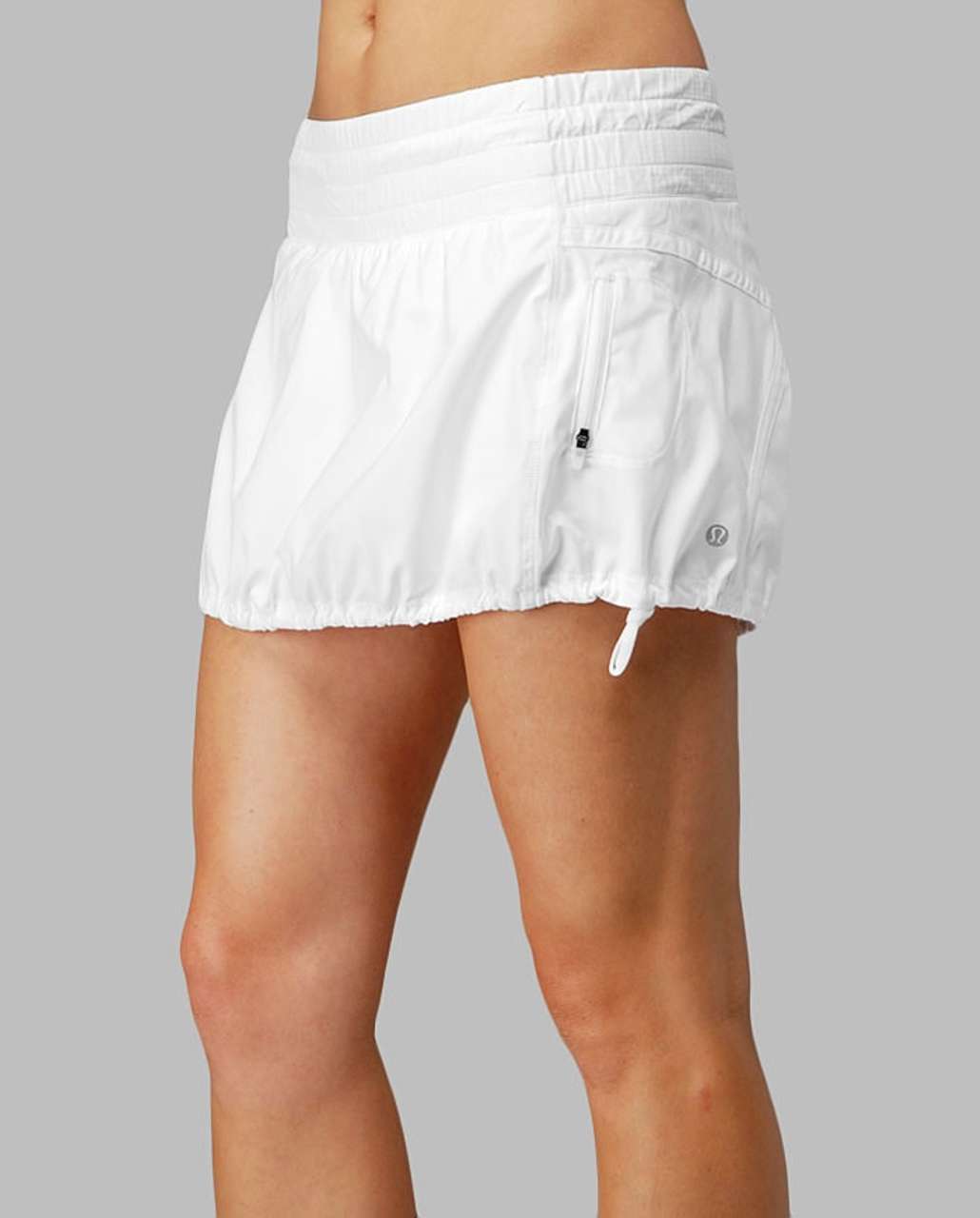 Lululemon Run Tracker Skirt - White