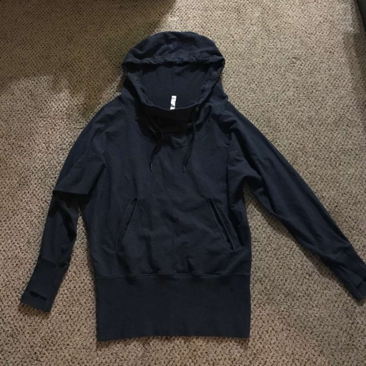 Lululemon Flashback Pullover - Black - lulu fanatics