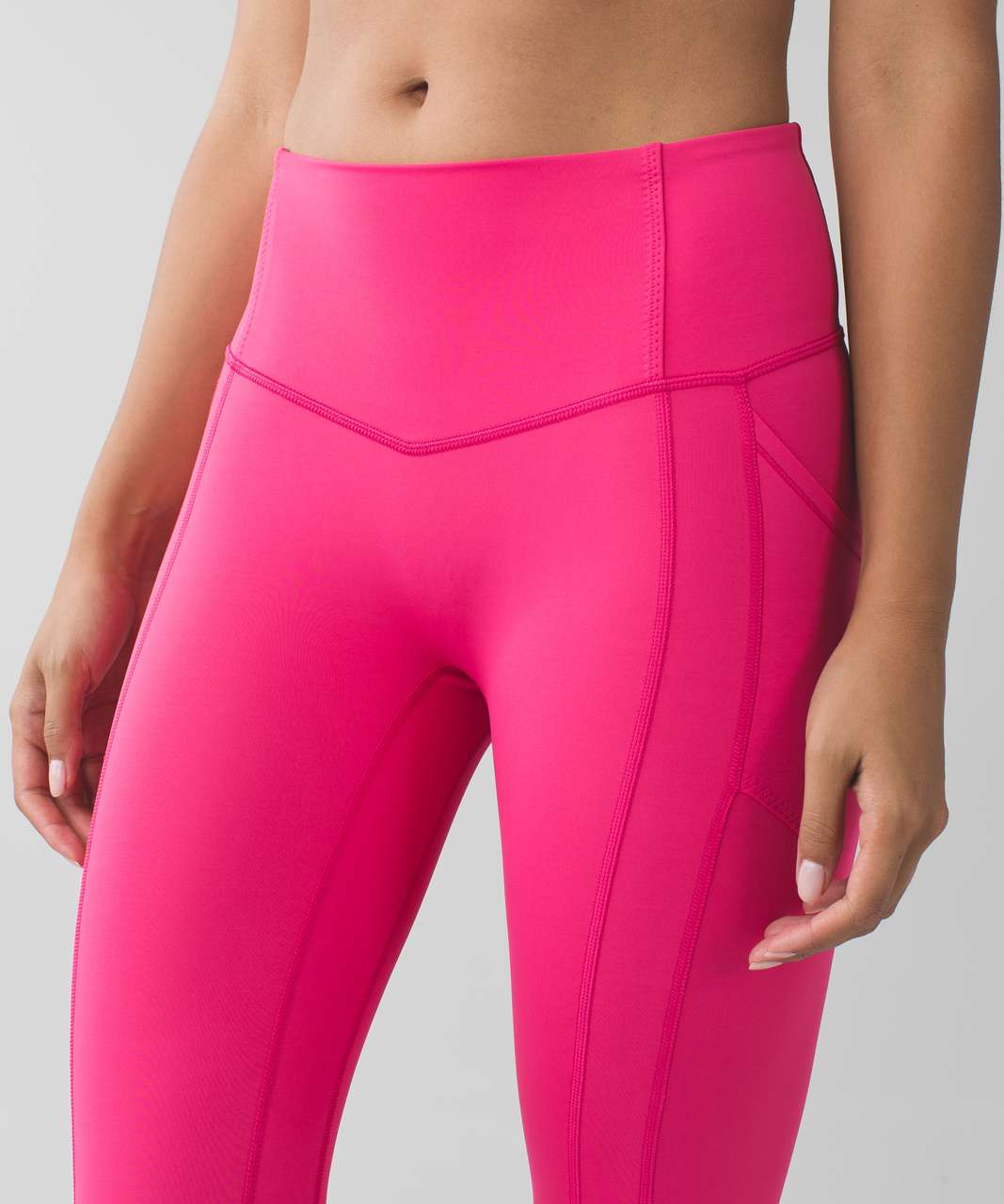 Lululemon All The Right Places Crop - Bon Bon