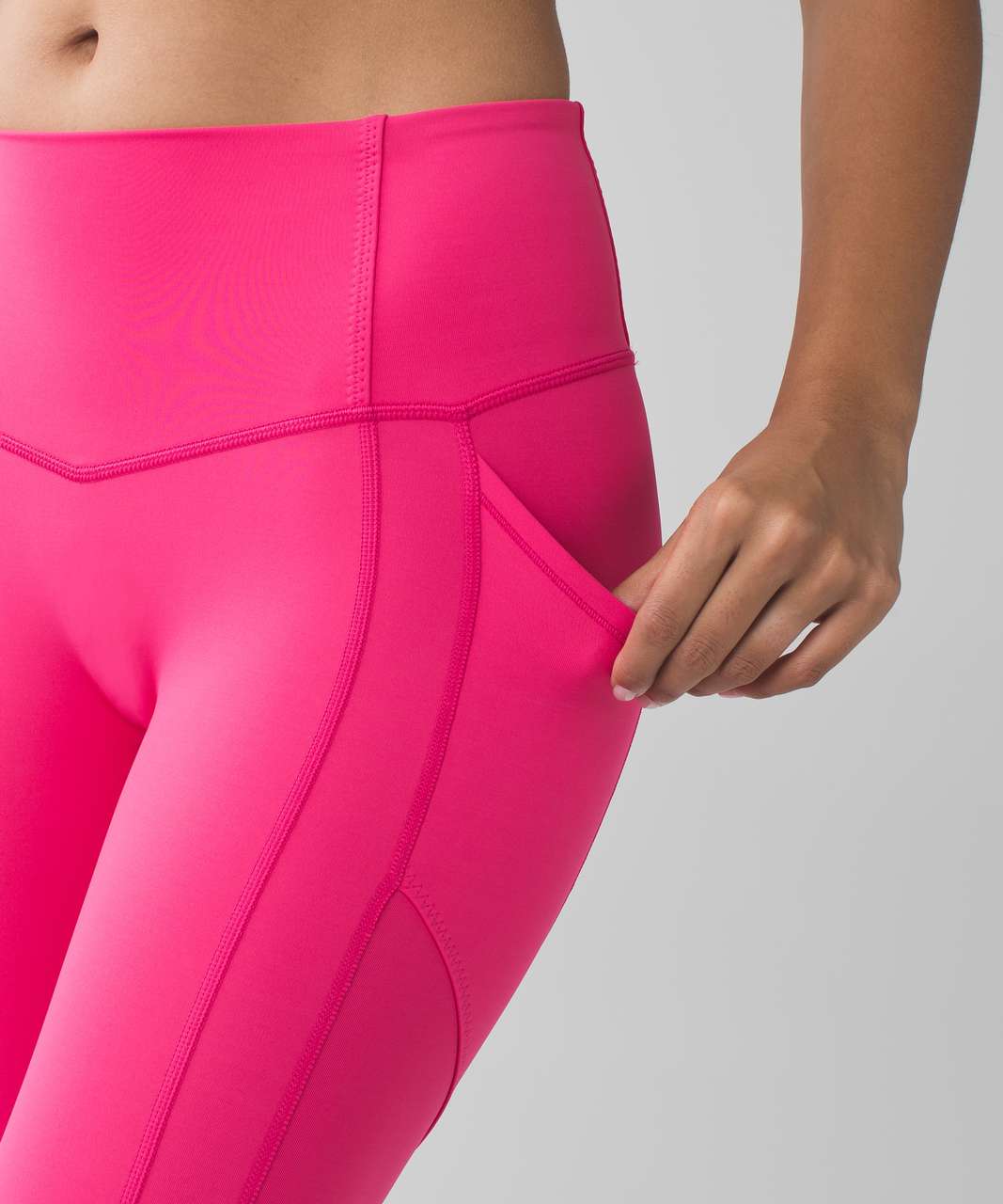 Lululemon All The Right Places Crop - Bon Bon - lulu fanatics