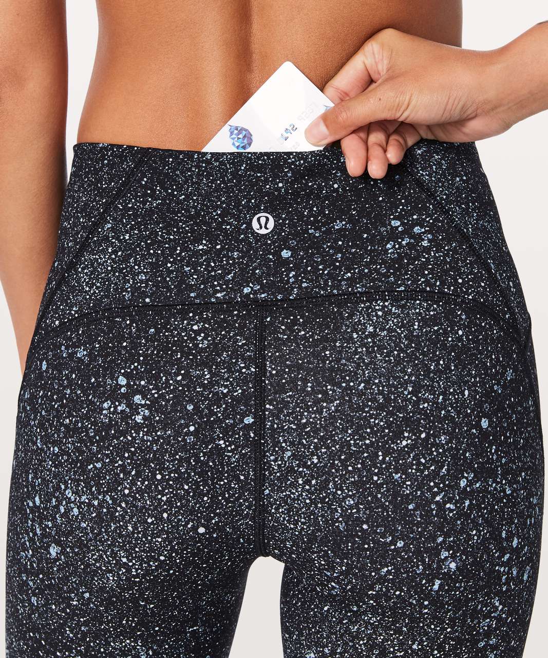 Lululemon Train Times 7/8 Pant 25" - Mineralize Multi / Black