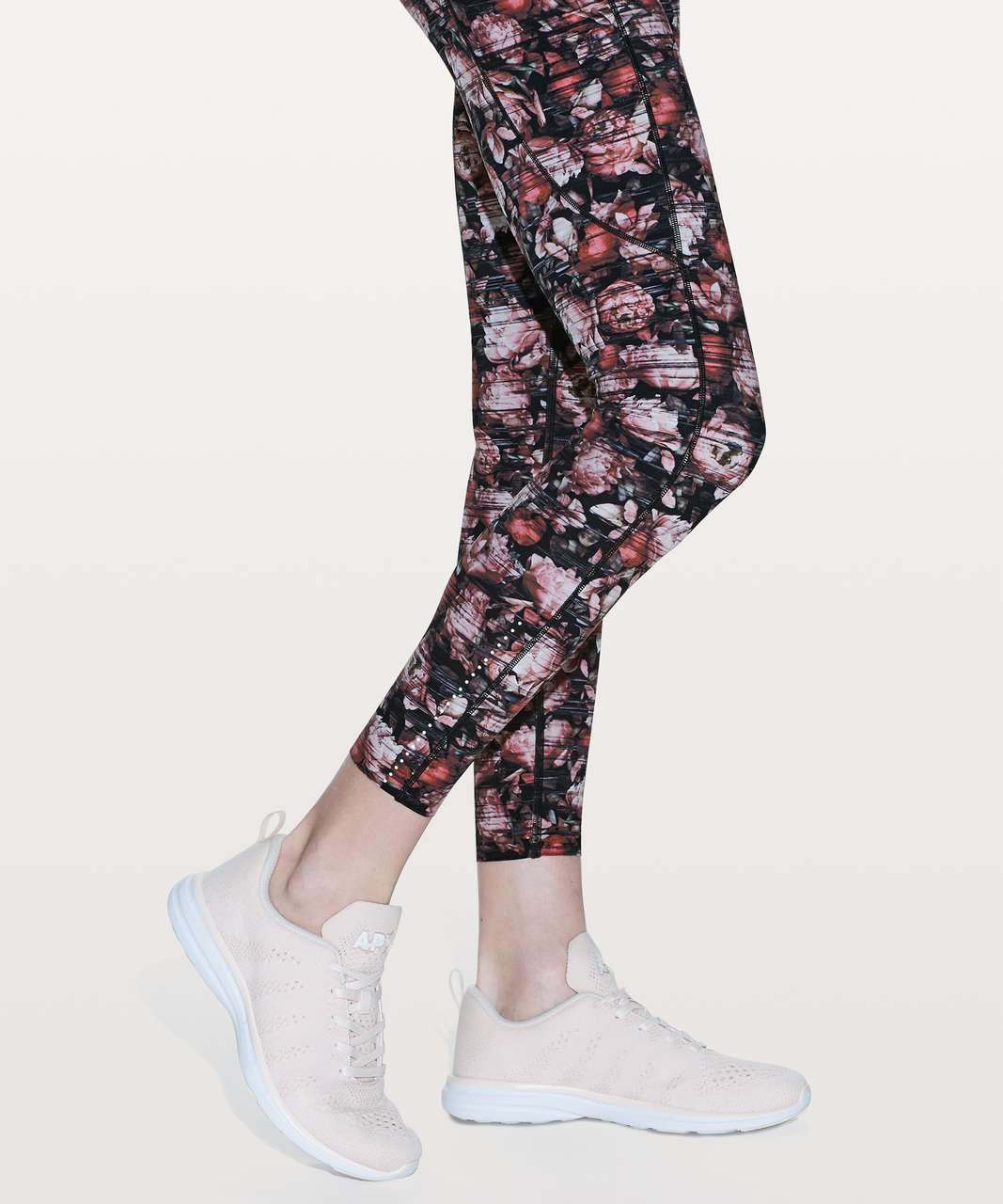 Lululemon Fast & Free 7/8 Tight II *Nulux 25" - Peony Multi