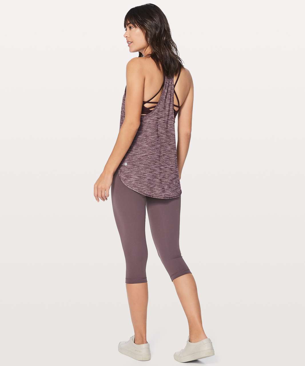 Lululemon Wunder Under Hi-Rise 1/2 Tight *Full-On Luxtreme 17 - Vintage  Grape - lulu fanatics