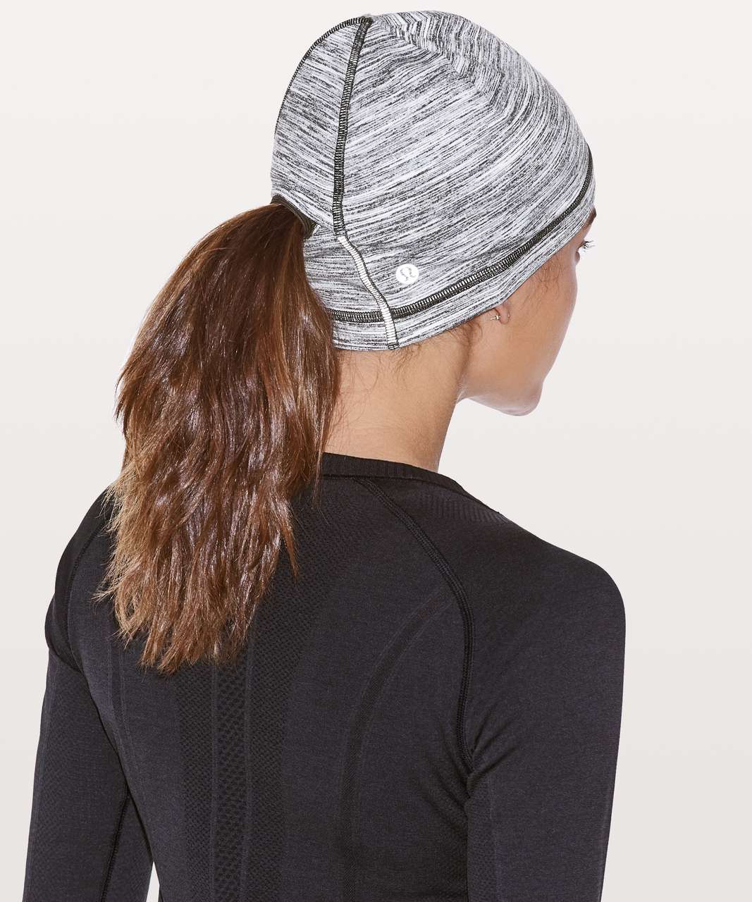 Out Toque - Space Dye Camo Black White 