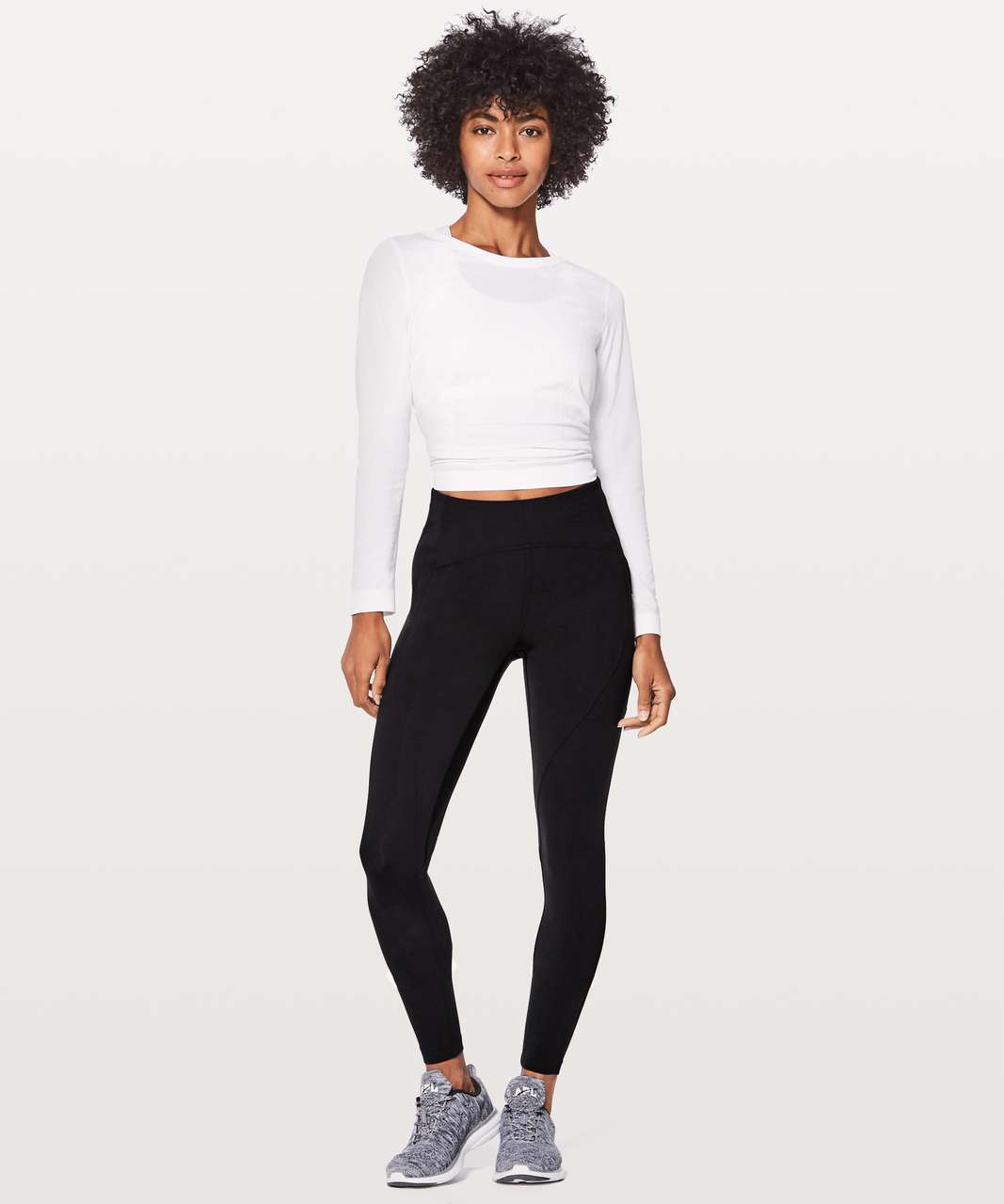 Lululemon Lead The Pack Tight 28 - Black - lulu fanatics