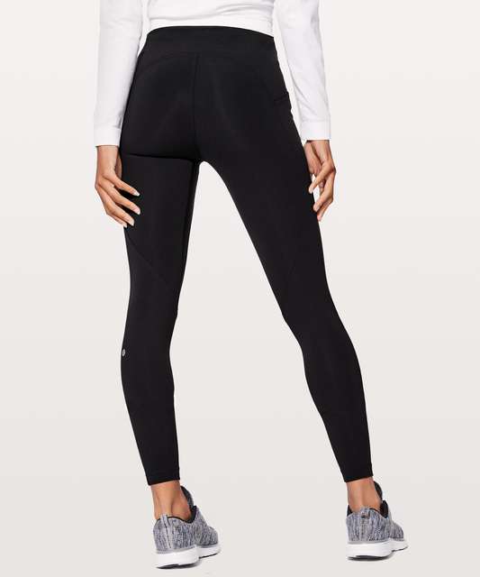 Lululemon Lead The Pack Tight Reflective 28 - Black - lulu fanatics