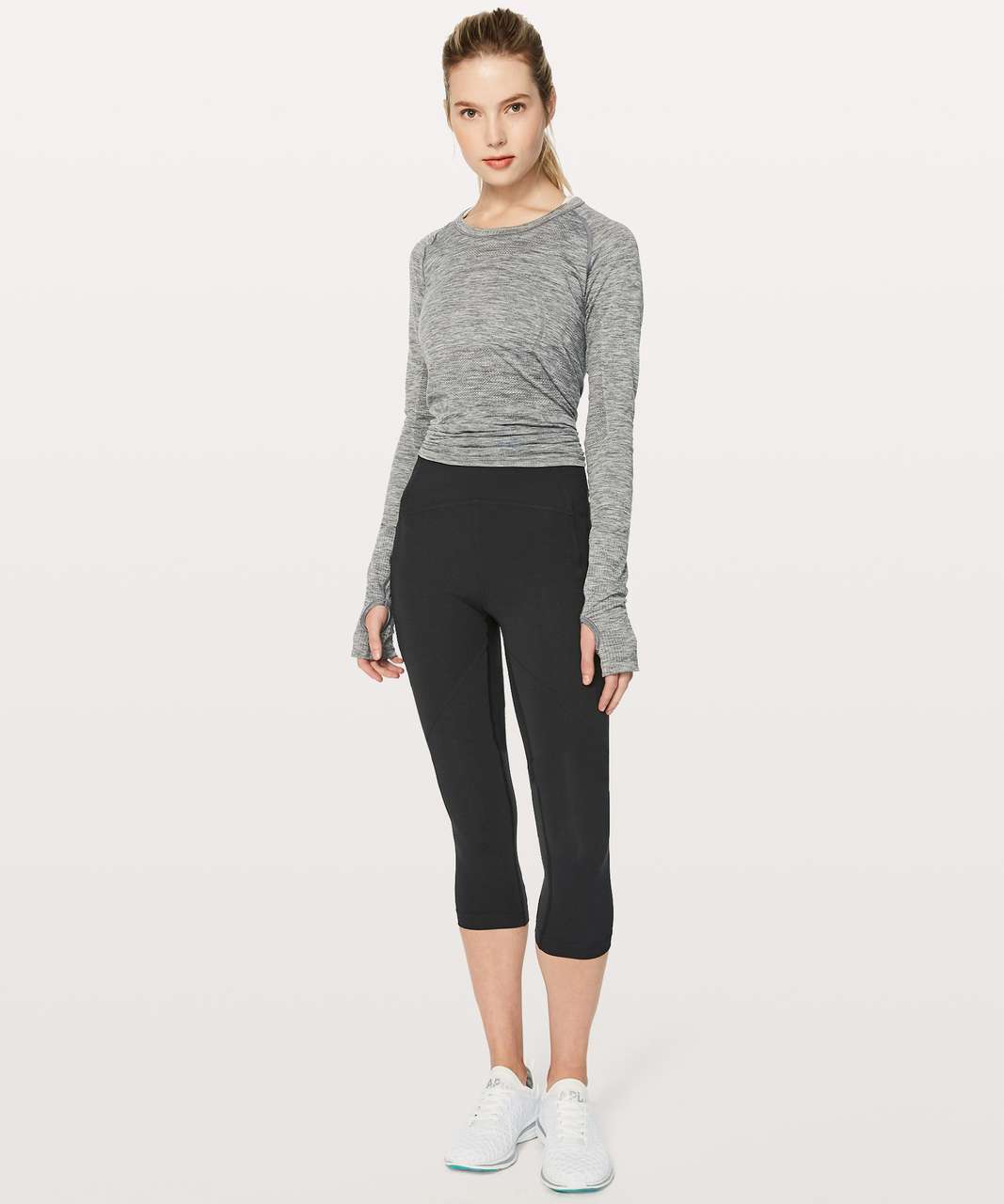 Lululemon Lead The Pack Crop 23" - Black