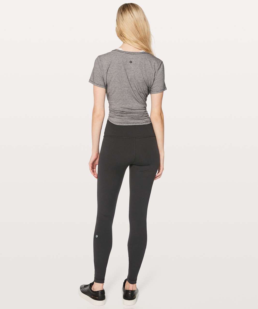 Leather leggings Lululemon Black size 8 US in Leather - 42539612