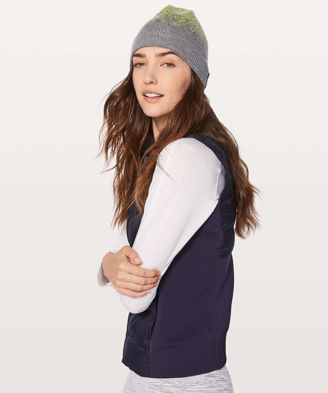 Lululemon Light & Bright Toque - Heathered Core Medium Grey / Antidote