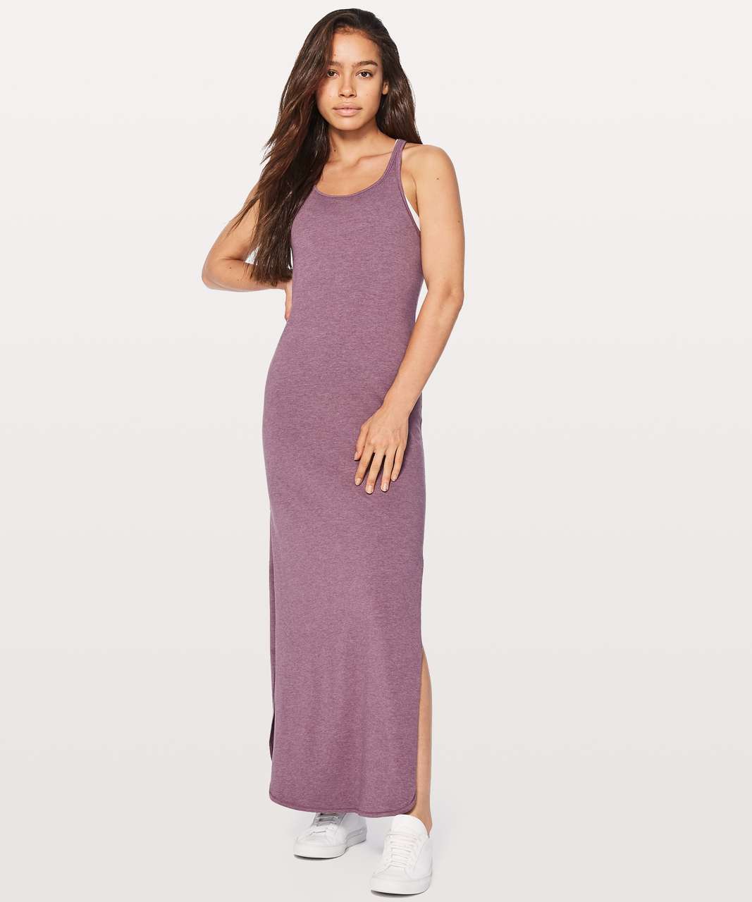 Lululemon Refresh Maxi Dress II - Heathered Dusty Mauve