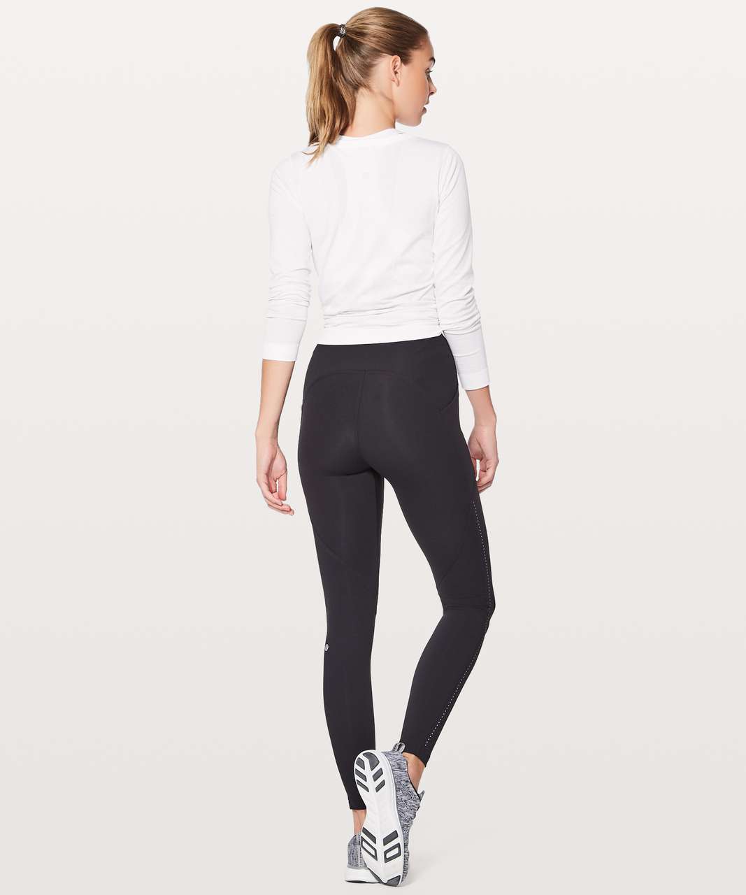 Lululemon Lead The Pack Tight Reflective 28" - Black