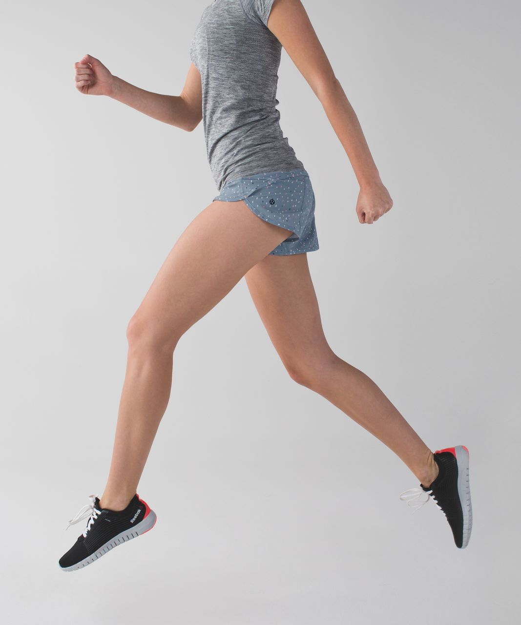 Lululemon Run: Speed Short *Block-It Pocket - Confetti Cake Multi / Blue  Denim - lulu fanatics