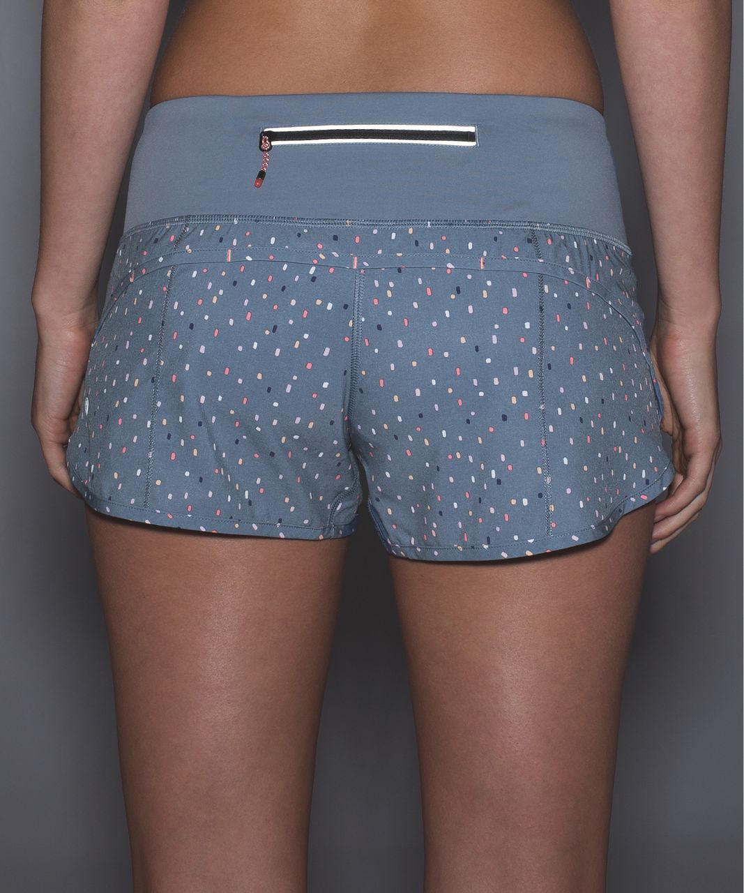 LULULEMON Speed Up 2.5 HR Hi-Rise Short 8 Gravel Dust Pastel Blue