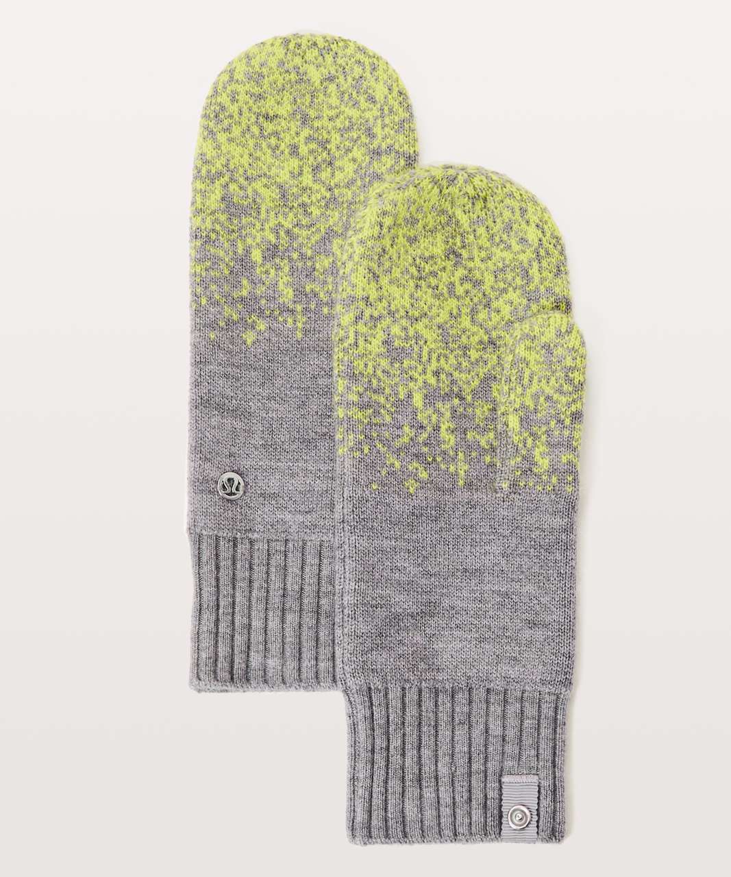 Lululemon Light & Bright Mittens - Heathered Core Medium Grey / Antidote