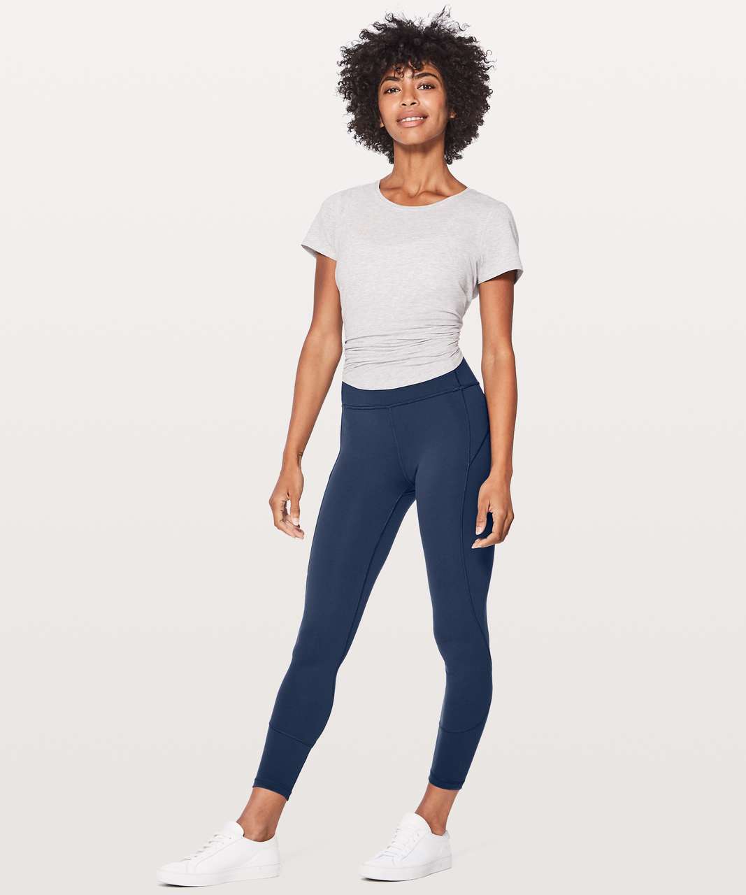 Lululemon In Movement 7/8 Tight *Everlux 25" - Mineral Blue