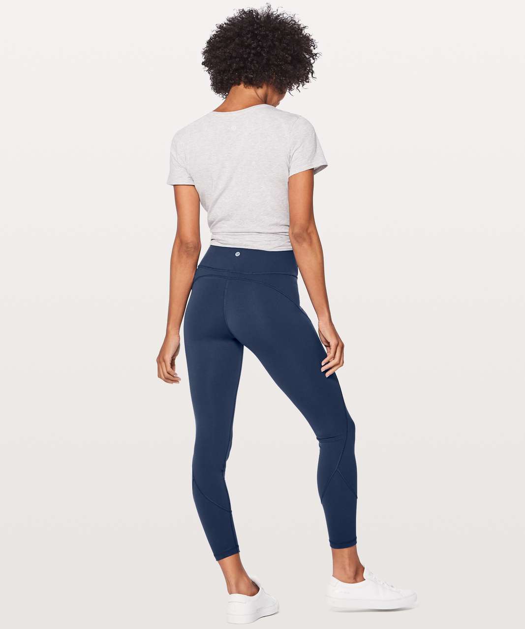 Lululemon In Movement Tight Size 8 Utility Blue 7/8