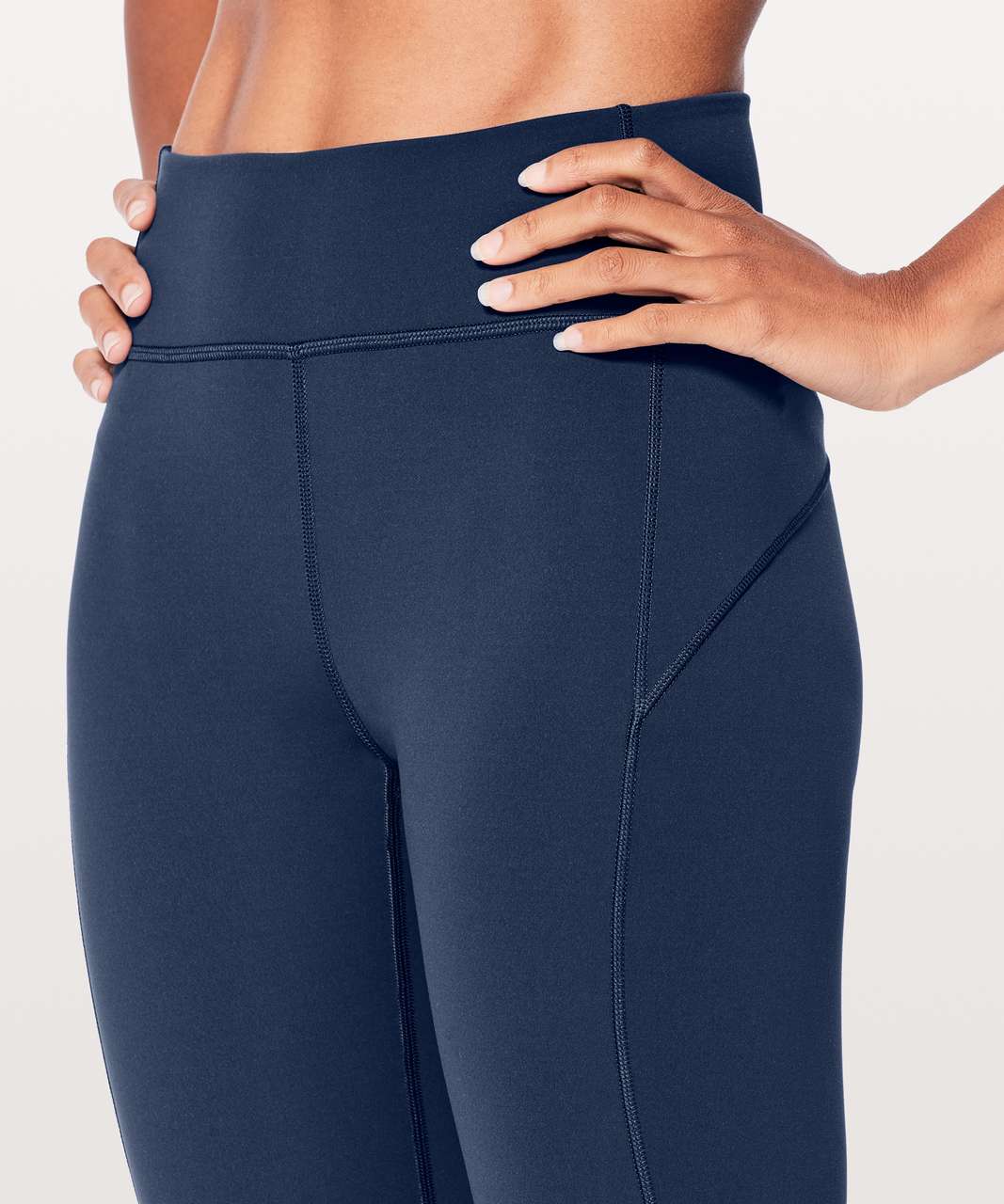 Lululemon In Movement 7/8 Tight *Everlux 25 Mineral Blue Leggings