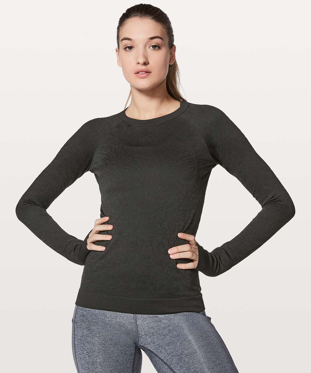 Lululemon Rest Less Pullover - Black / Black (Second Release) - lulu ...