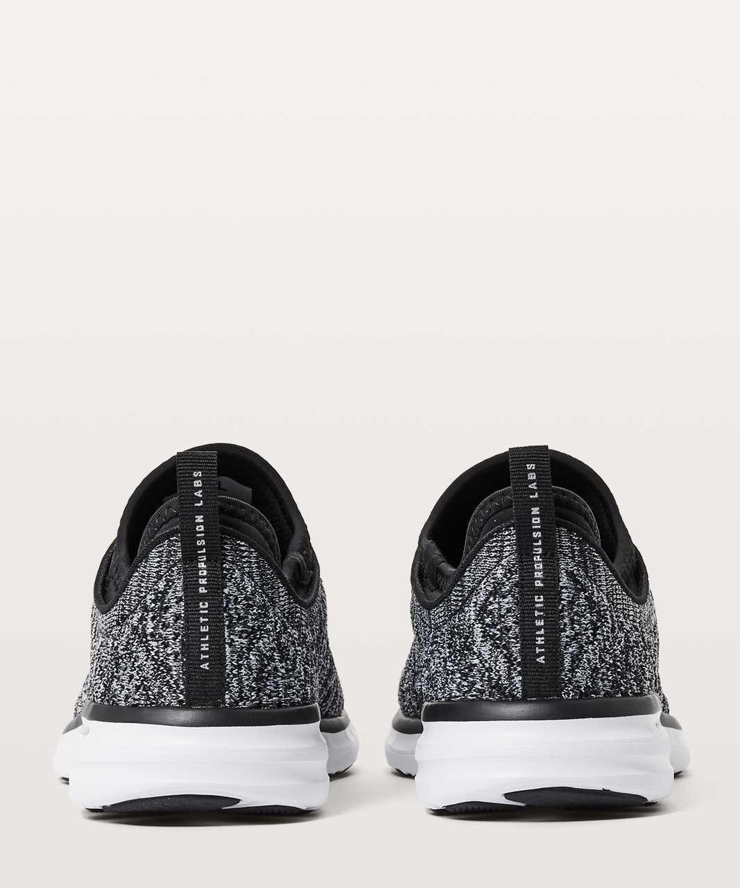 Lululemon Womens TechLoom Phantom Shoe - Black / White / Melange