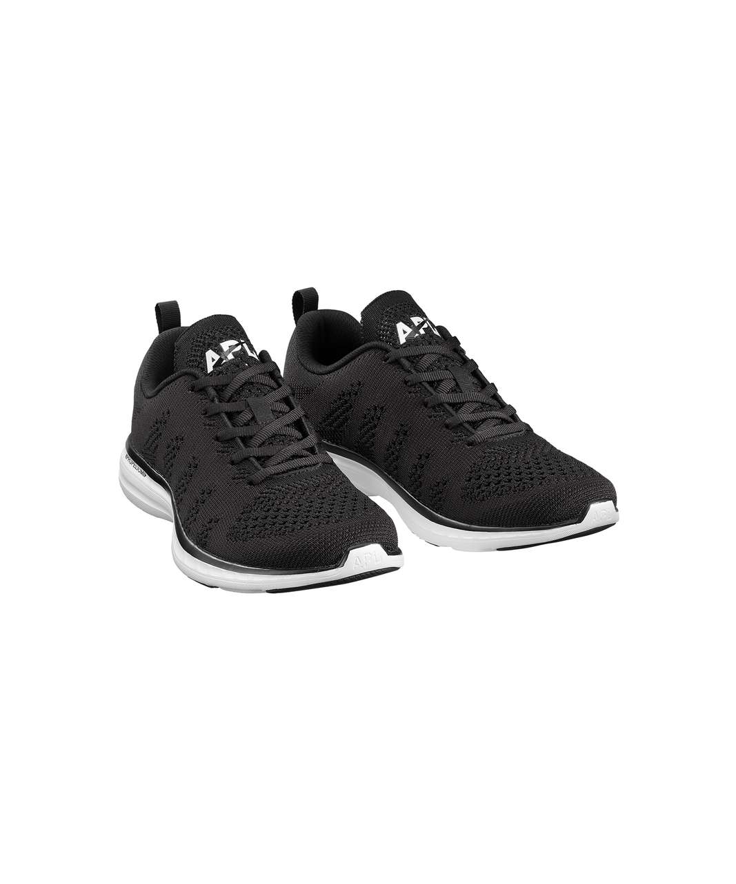 Lululemon Womens TechLoom Pro Shoe - Black / White / Black - lulu