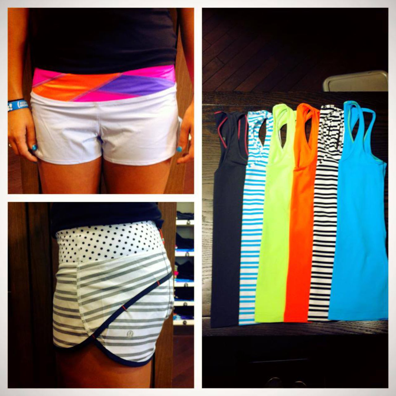 Lululemon Run:  Speed Short - Cool Breeze / Quilt Summer13 3