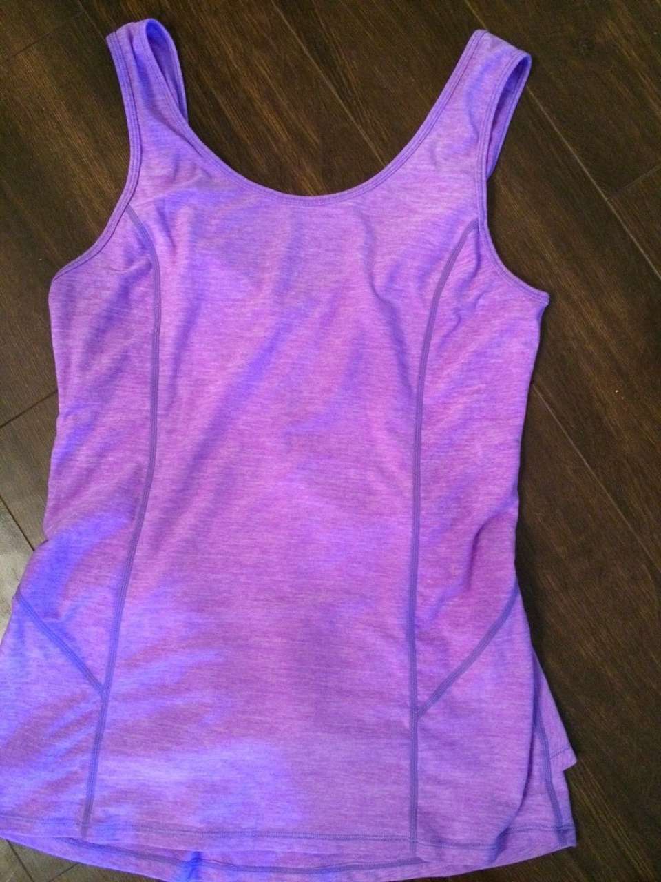 Lululemon Hustle Tank - Static Power Purple