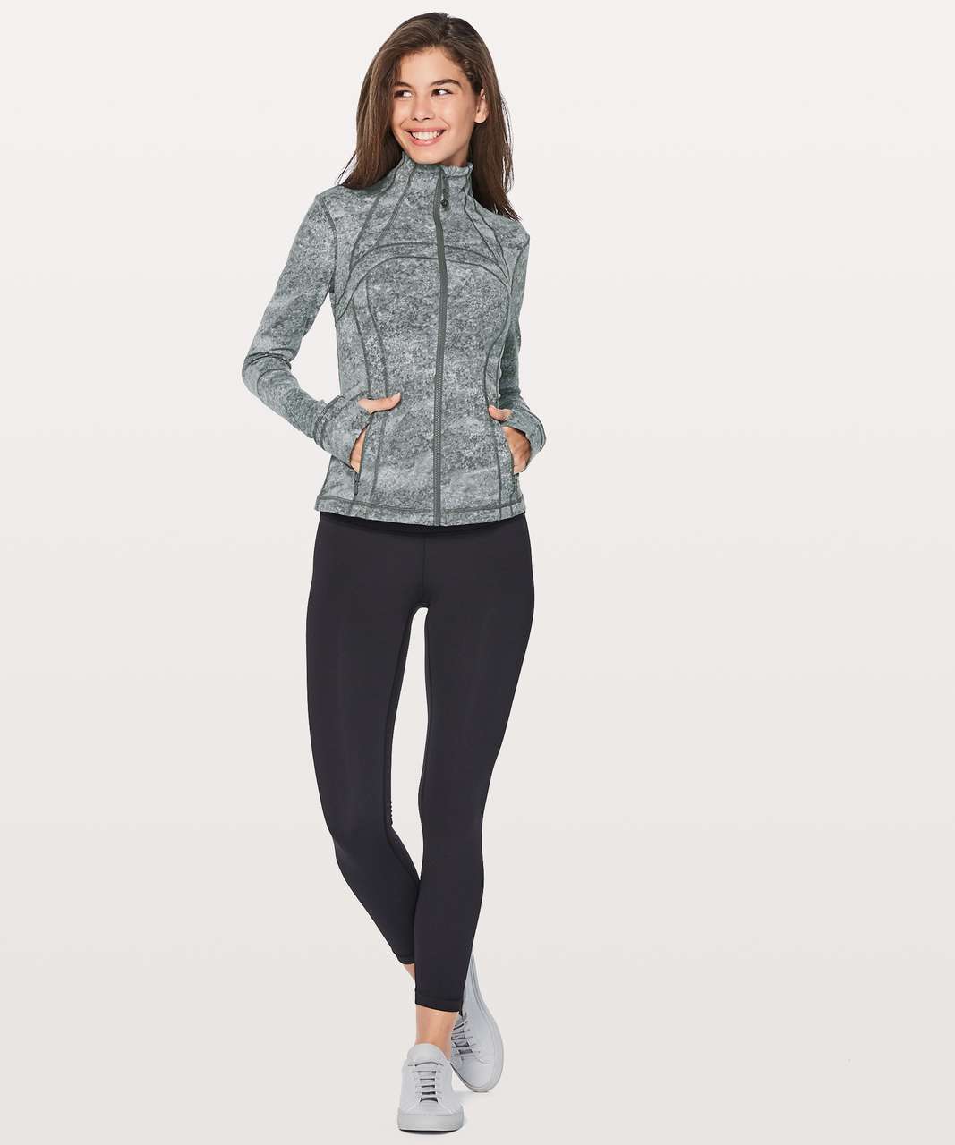 Lululemon Define Jacket - Area Ice Grey