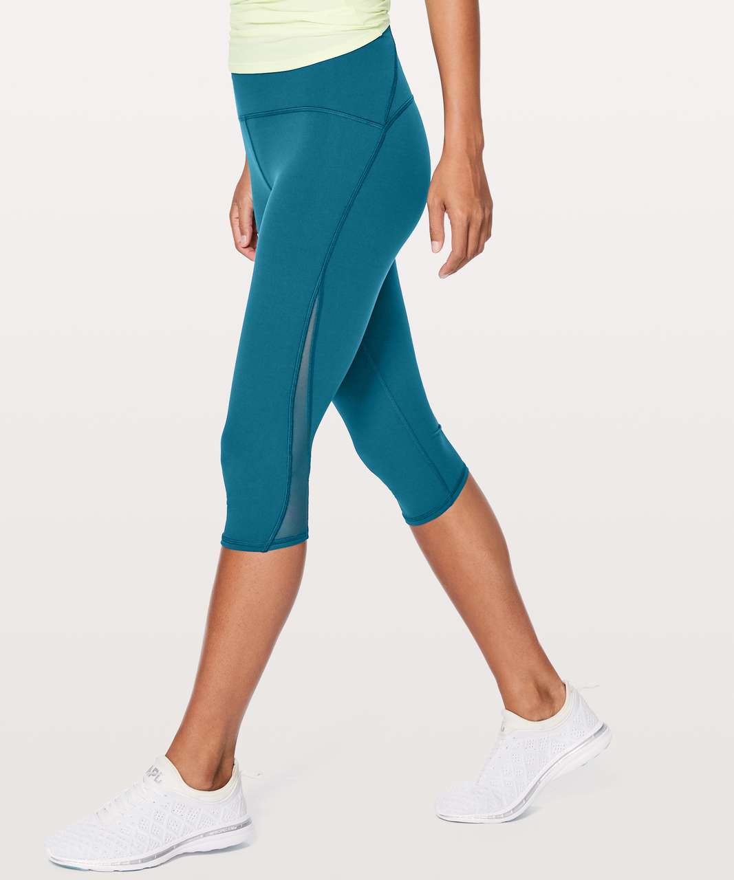 Lululemon Train Times Crop 17" - Nile Blue