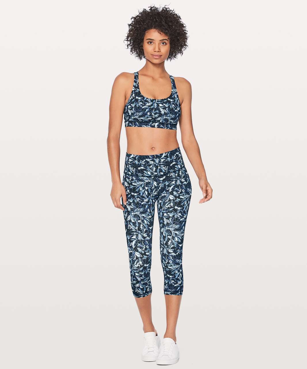 Lululemon Wunder Under Crop (Hi-Rise) 21" - Embellished Multi