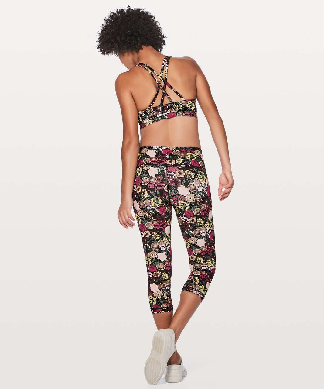 Lululemon Wunder Under Crop (Hi-Rise) 21" - Fluorolace Multi