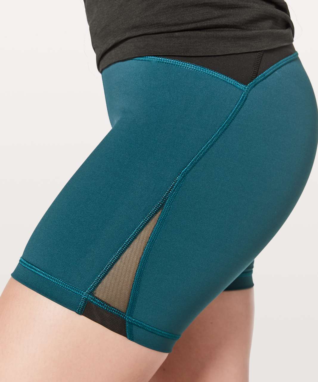 Lululemon Train Times Short *6" - Nile Blue / Black