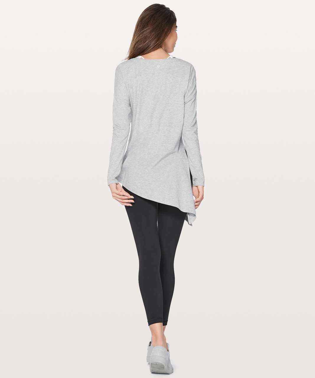 Lululemon To The Point Long Sleeve - Heathered Core Light Grey