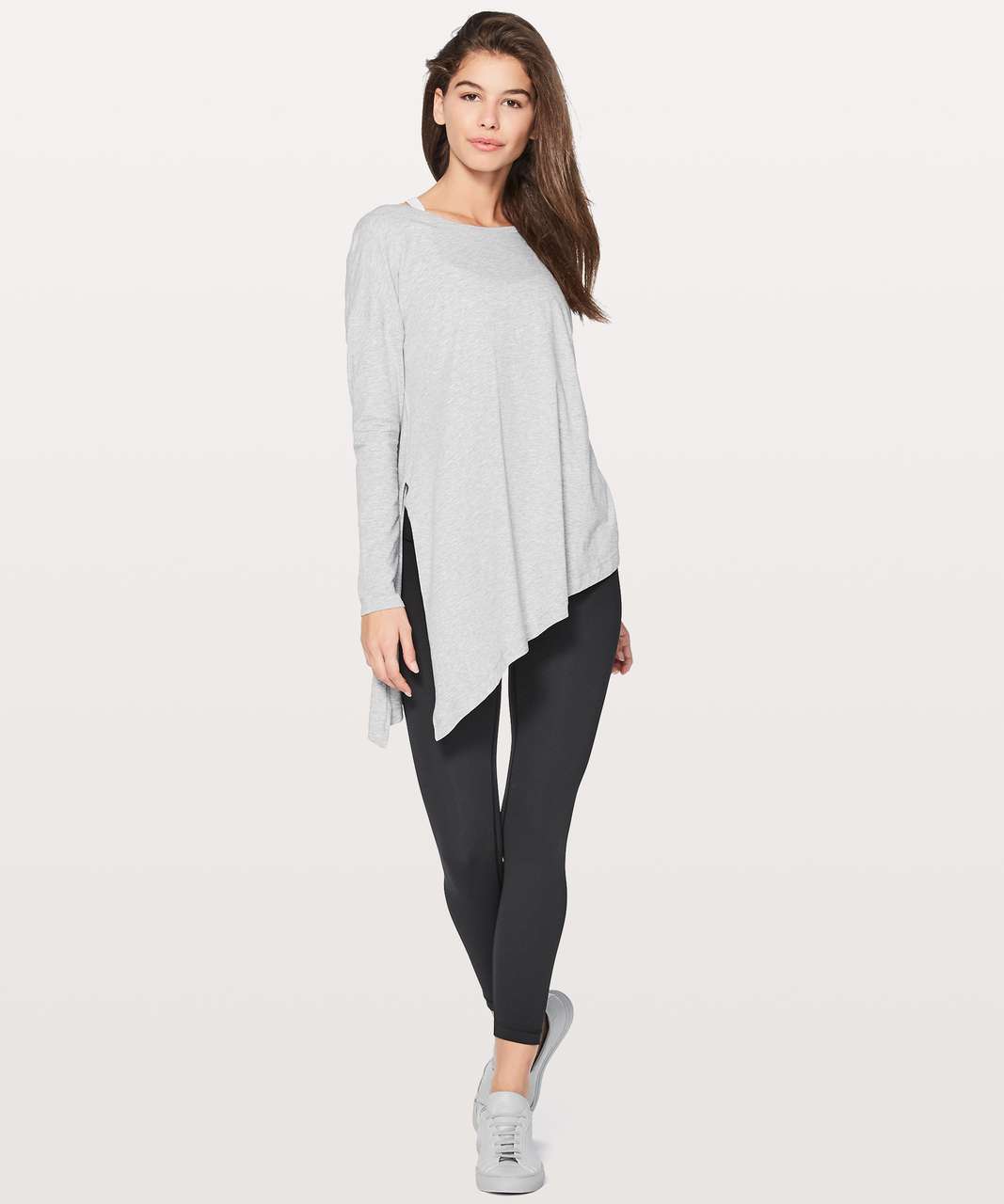 Lululemon To The Point Long Sleeve - Heathered Core Light Grey