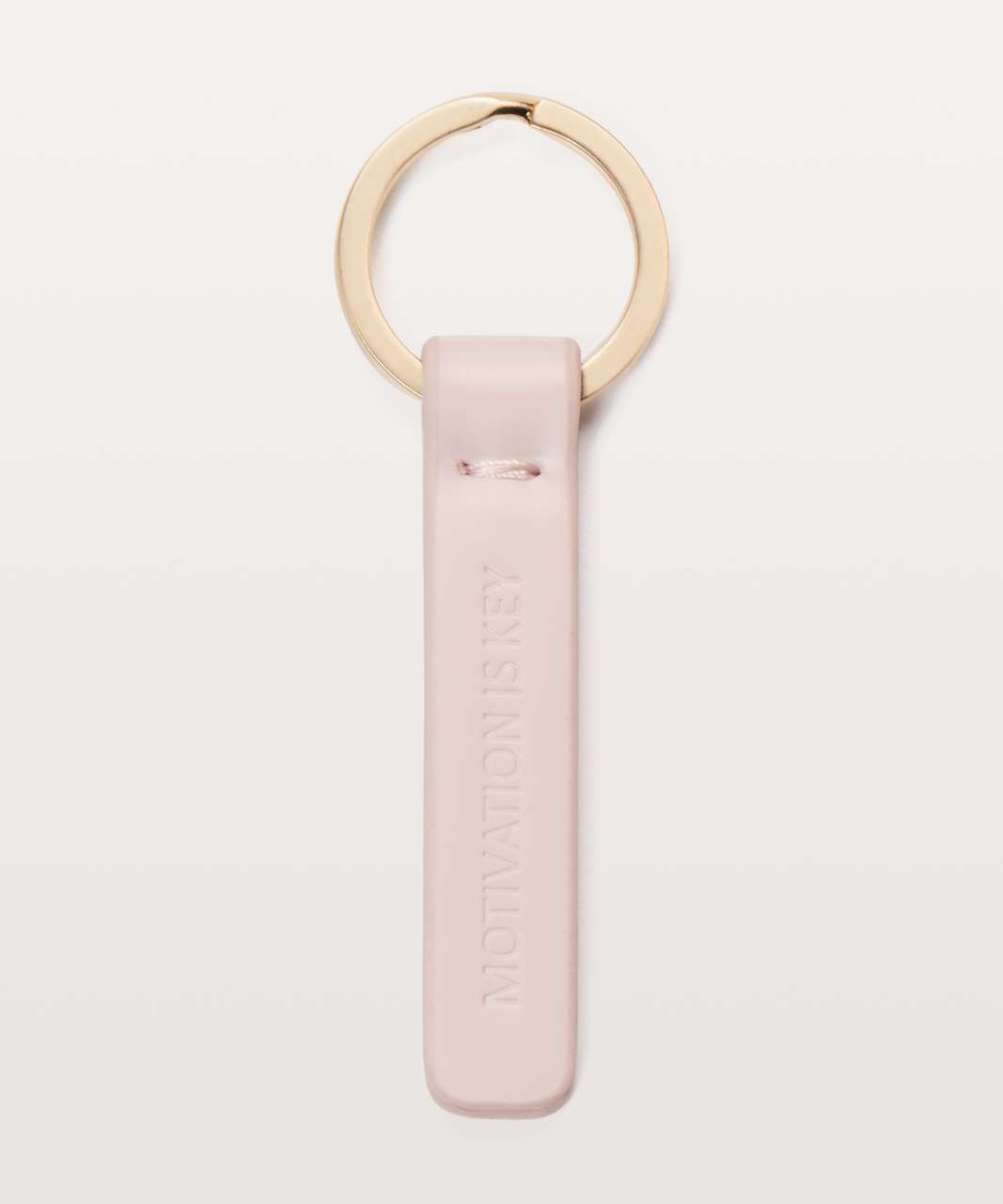 Lululemon Motivation Is Key Chain - Misty Pink - lulu fanatics