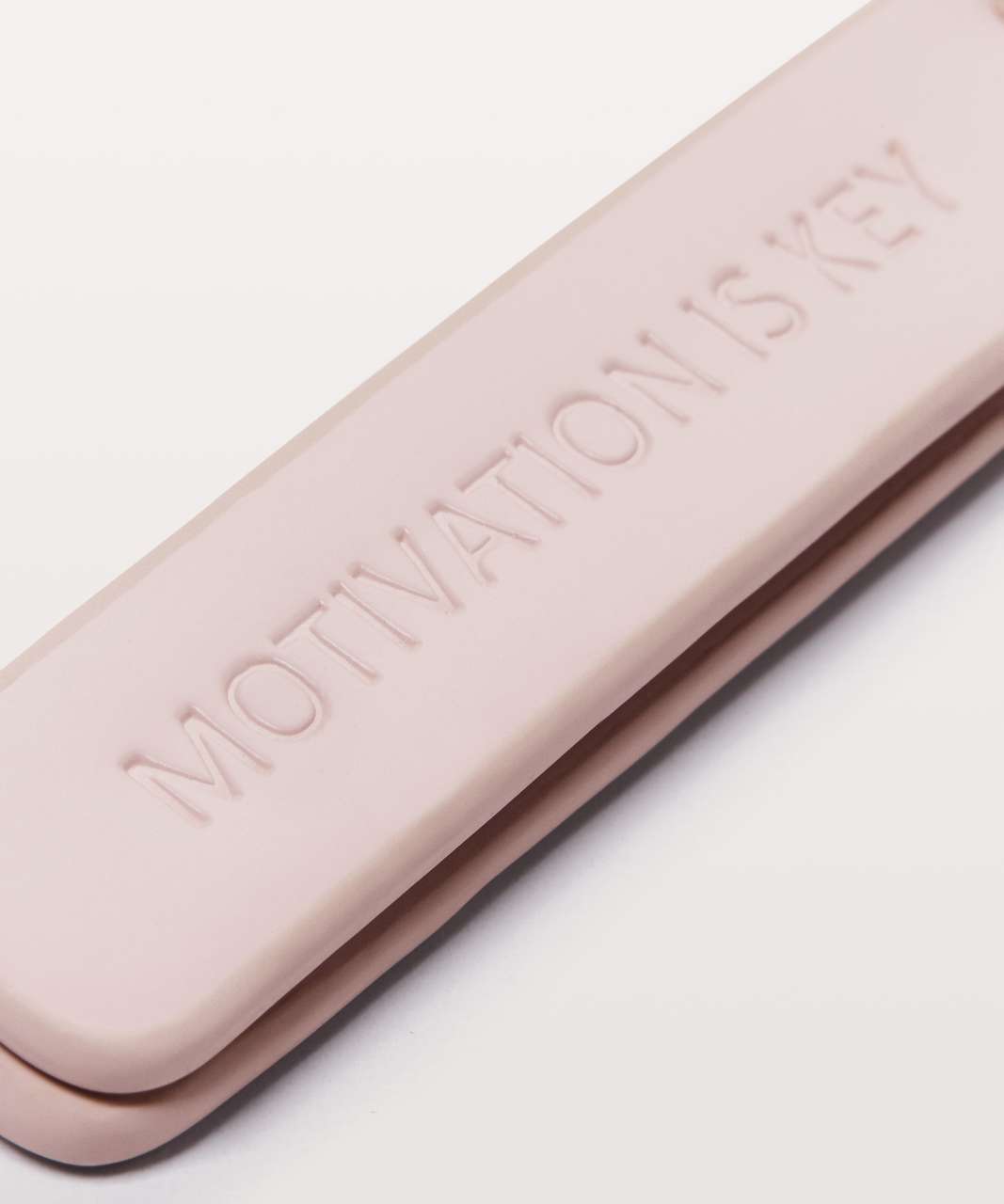 Lululemon Motivation Is Key Chain - Misty Pink