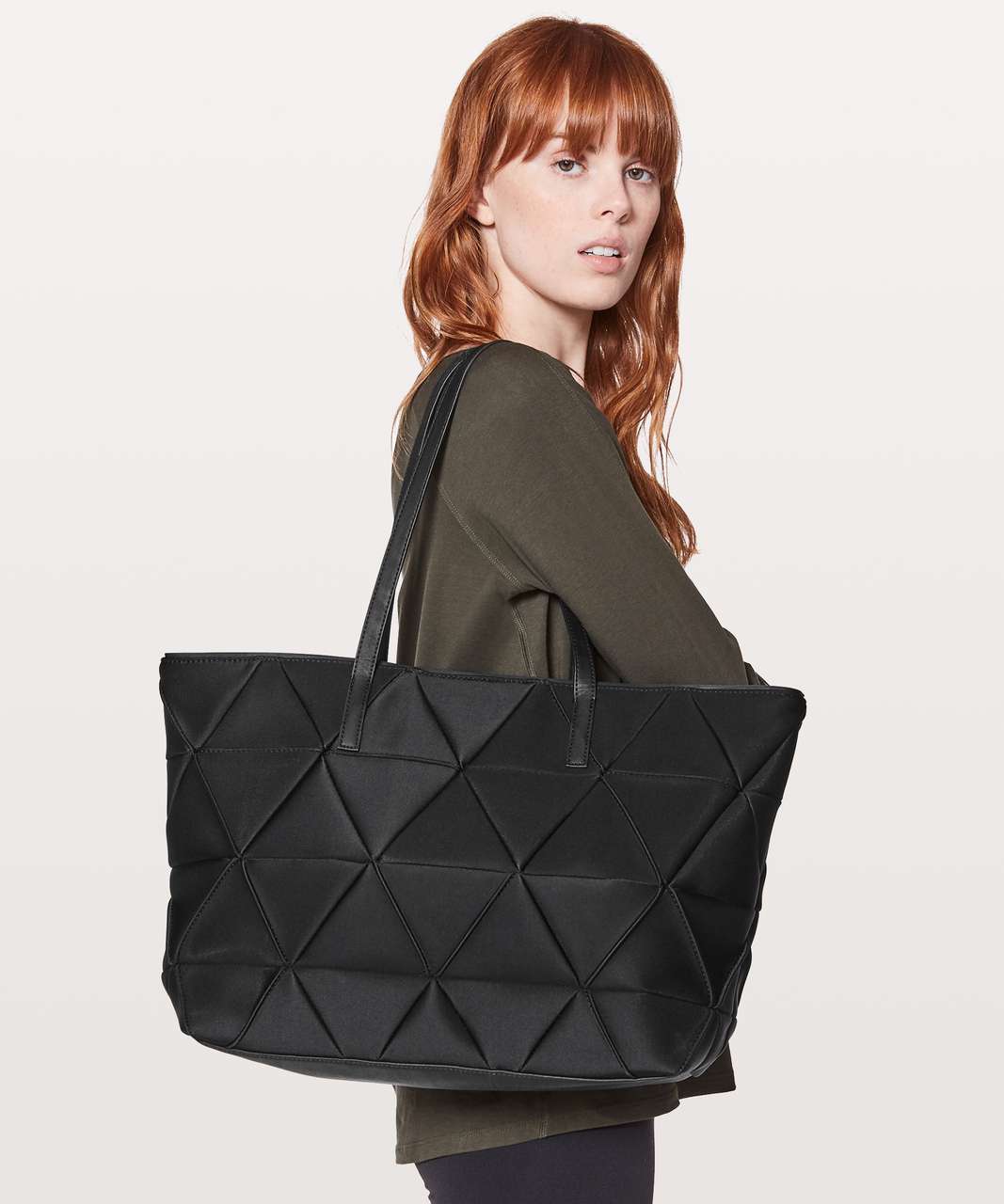 Lululemon For The Fun Of It Tote Quilted 13l Black Lulu Fanatics