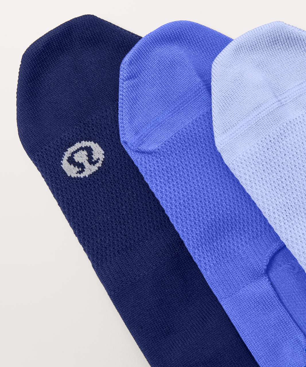 Lululemon Secret Sock *3-Pack - Hero Blue / Blazer Blue / Hydrangea Blue