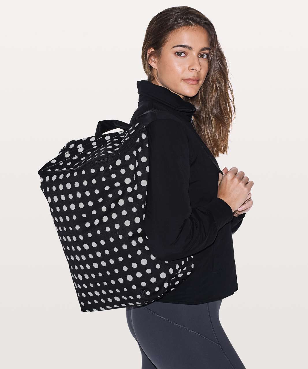 Lululemon Get Set Backpack Reflective 19L - Gradiating Dot Black