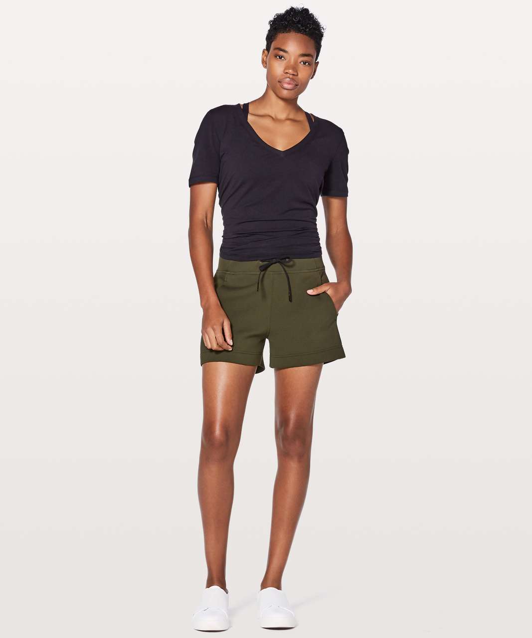 Lululemon In-Form Short - Dark Olive