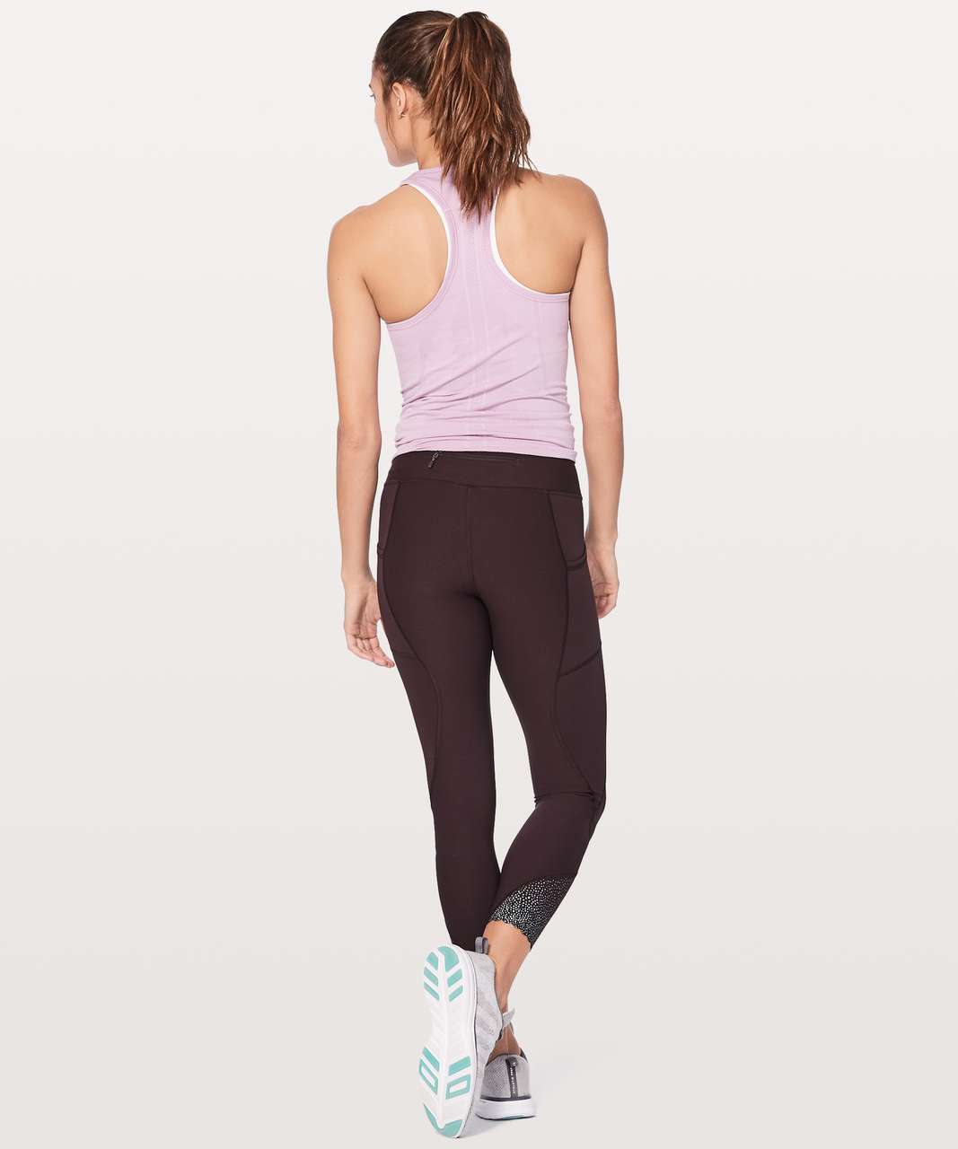 Lululemon Tight Stuff Tight Black and Print SZ 10 - $82 - From NEFIS