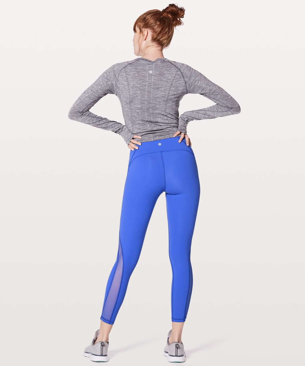 Lululemon Train Times Pant 25 In Wee Are From Space Sheer Blue Chambray