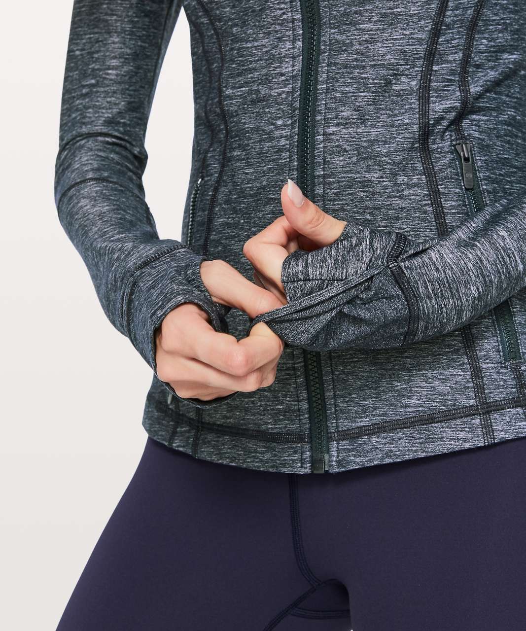 Lululemon Define Jacket - Heathered Herringbone Heathered Black White -  lulu fanatics