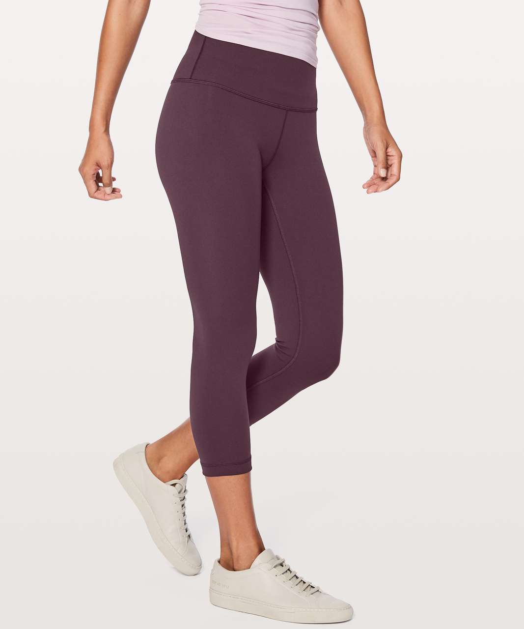 Lululemon Wunder Under Crop (Hi-Rise) - Super Purple - lulu fanatics