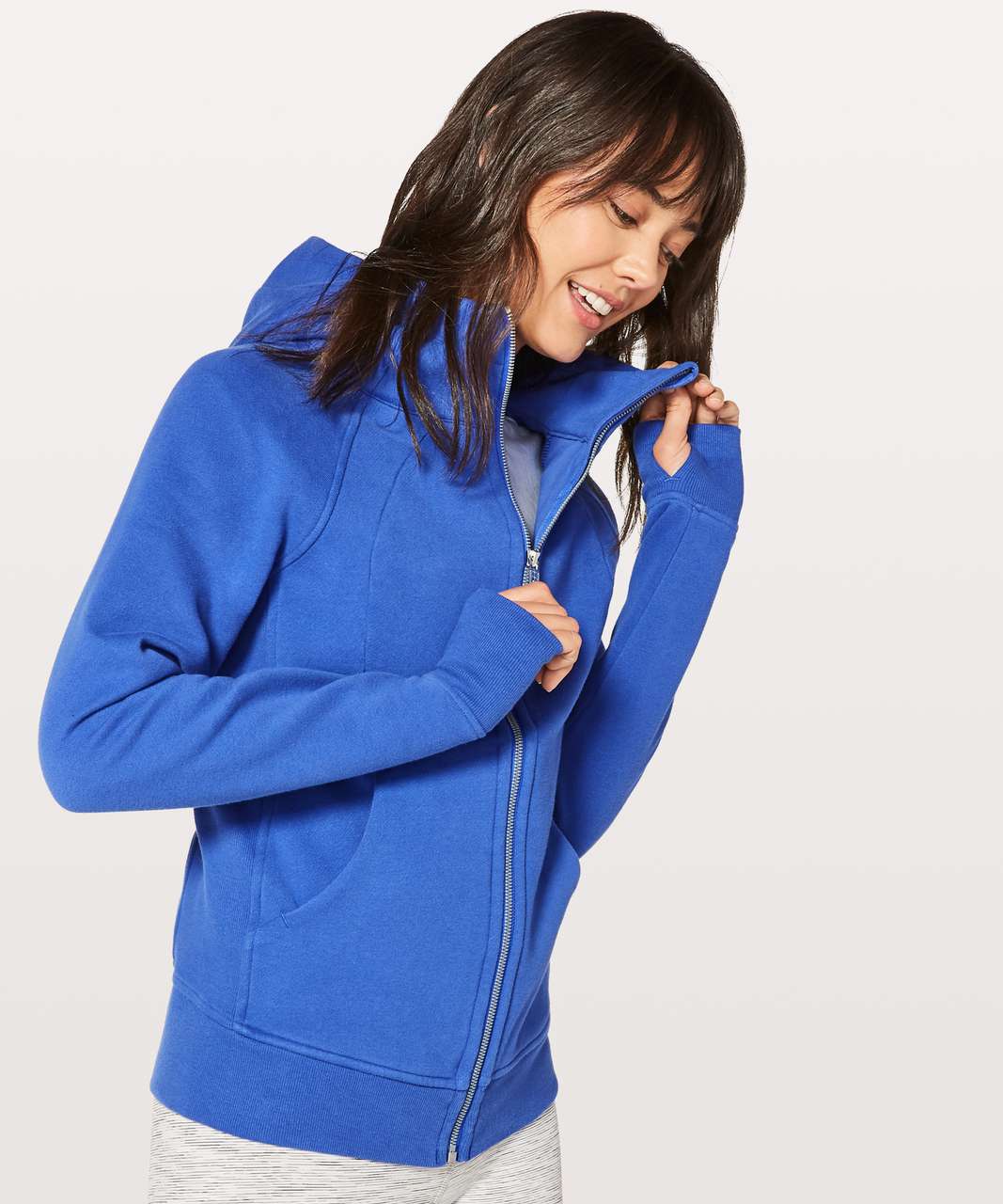 lululemon blue scuba hoodie