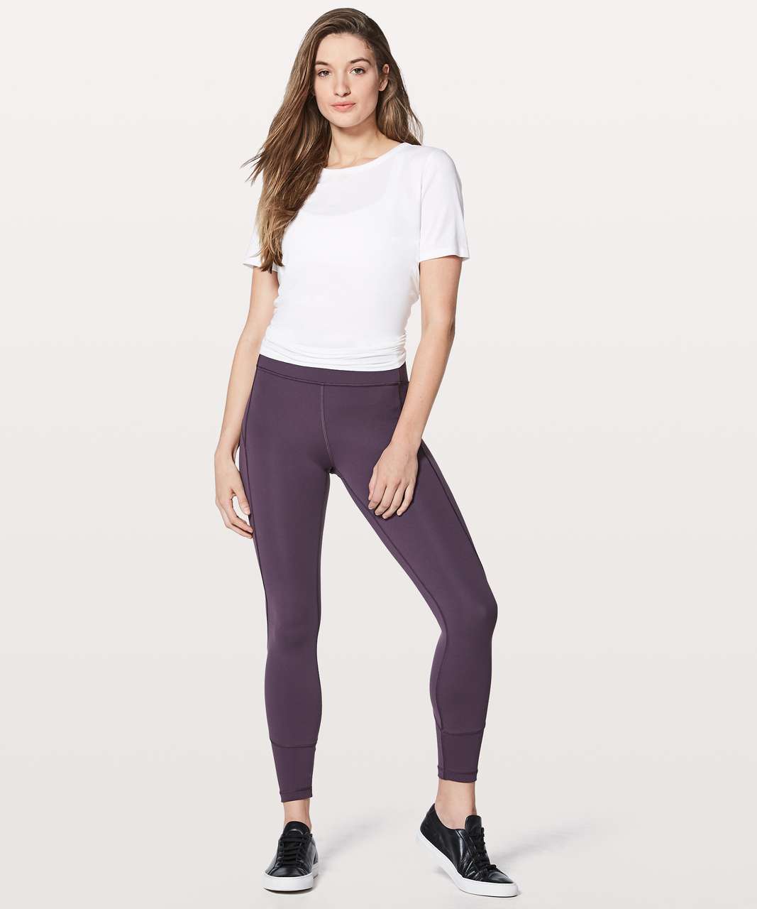 Lululemon In Movement 7/8 Tight 25 - Black Currant - lulu fanatics