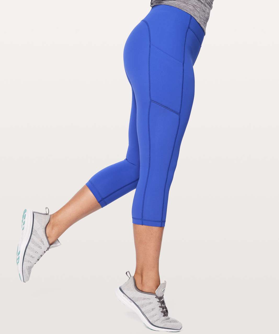 Lululemon Speed Up Crop 21 - Blazer Blue - lulu fanatics