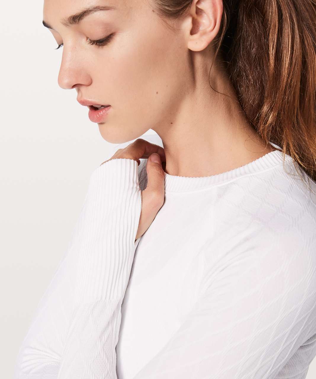 Lululemon Rest Less Pullover - White / White (Second Release)