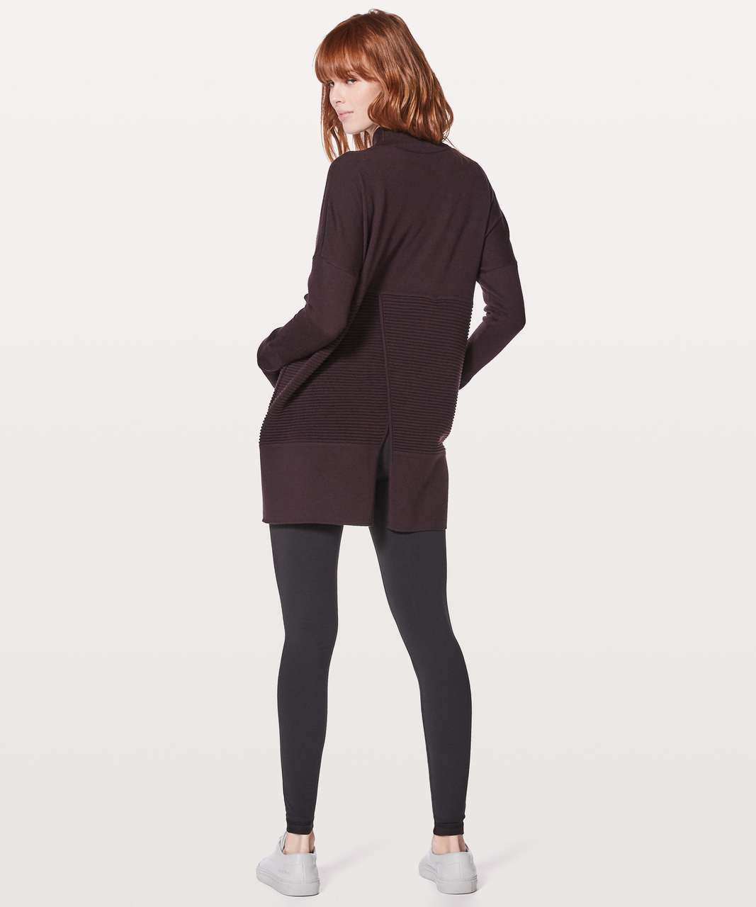 Lululemon Sit In Lotus Wrap II - Black Cherry