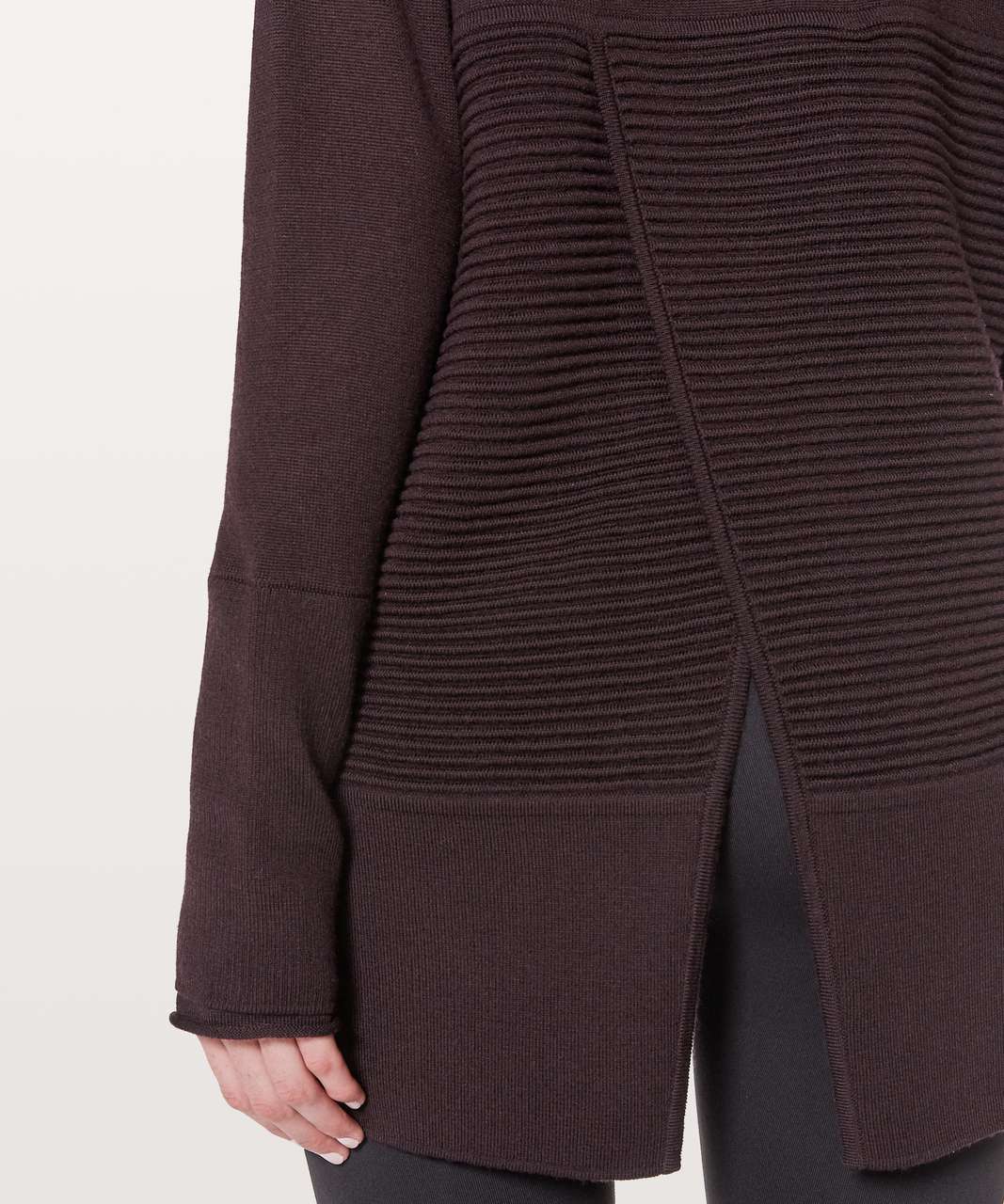 Lululemon Sit In Lotus Wrap II - Black Cherry